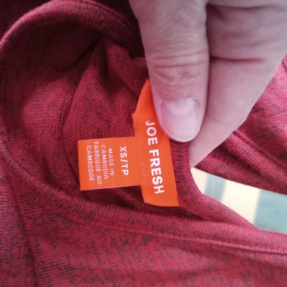 Joe Fresh Rust Jumper - Picture 2 of 2
